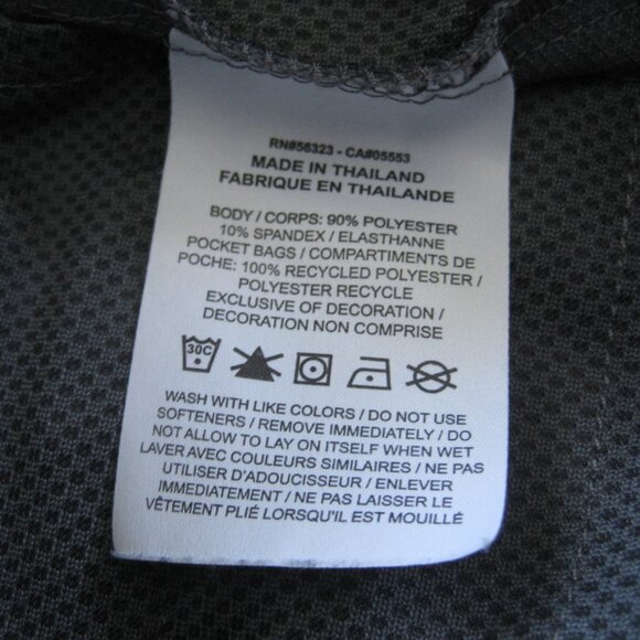 Nike Boys Golf Style Athletic Shorts Size M Dark Grey Dry-Fit Adjustable Elastic - Picture 6 of 6